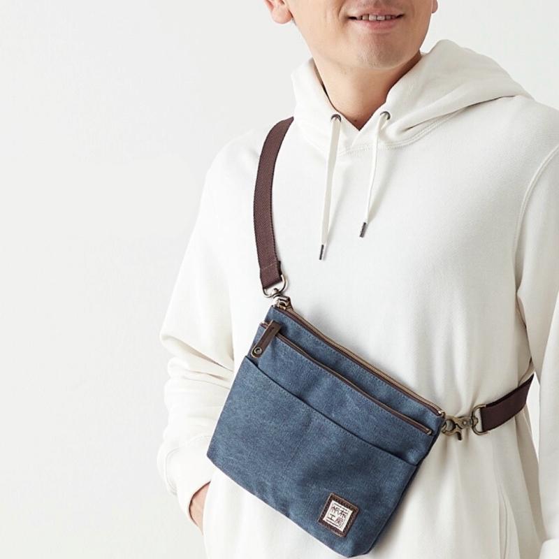 帆布工房 はんぷこうぼう ミニショルダーバッグ 斜め掛けバッグ 3J53
