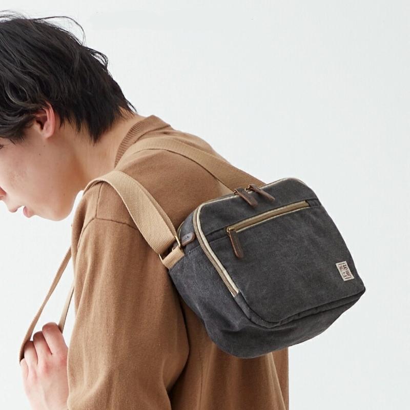 帆布工房 はんぷこうぼう ミニショルダーバッグ 斜め掛けバッグ