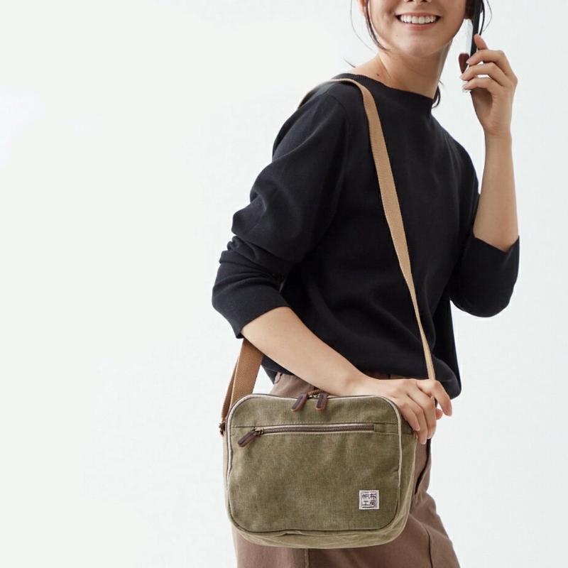 帆布工房 はんぷこうぼう ミニショルダーバッグ 斜め掛けバッグ