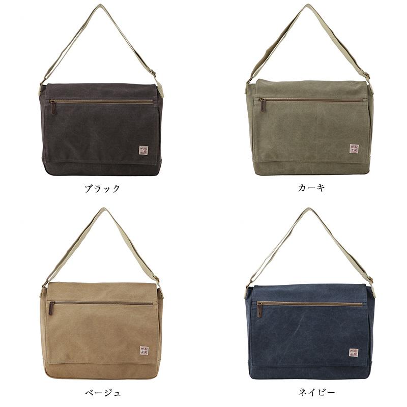 帆布工房 はんぷこうぼう FLAPSHOULDER ショルダーバッグ 斜め掛け