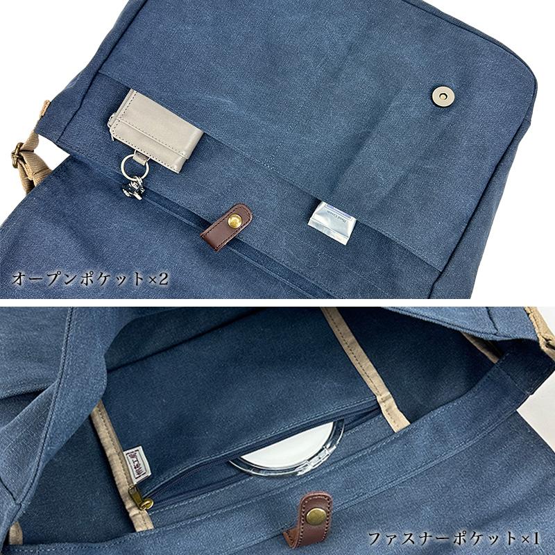 帆布工房 はんぷこうぼう FLAPSHOULDER ショルダーバッグ 斜め掛け