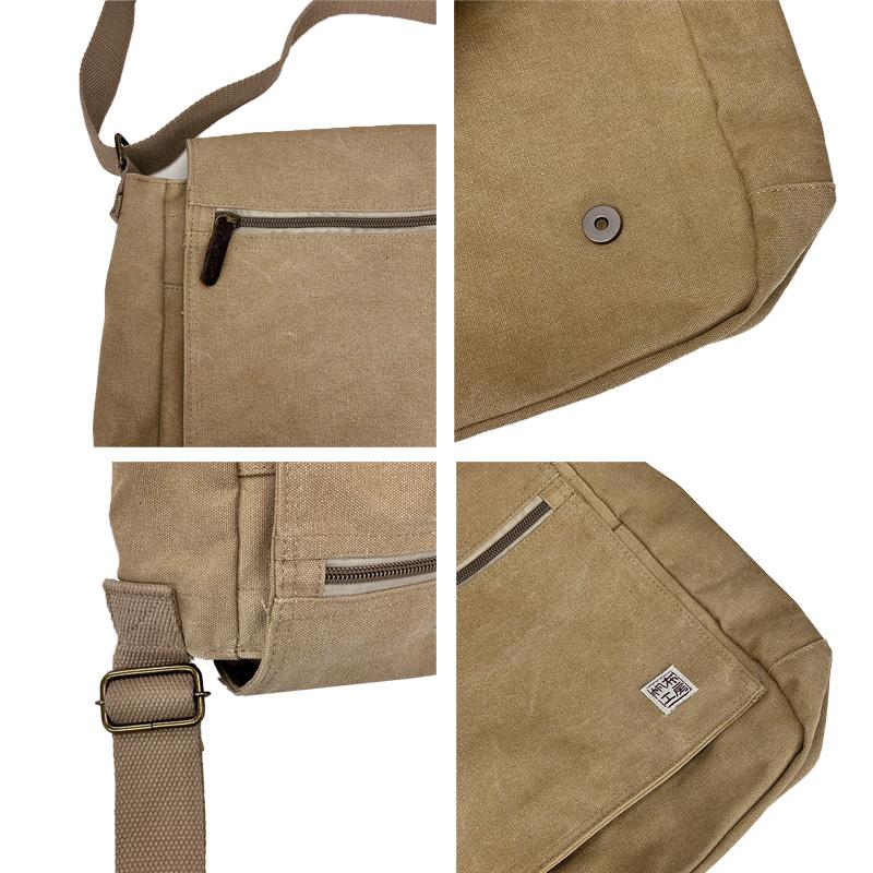 帆布工房 はんぷこうぼう FLAPSHOULDER ショルダーバッグ 斜め掛け