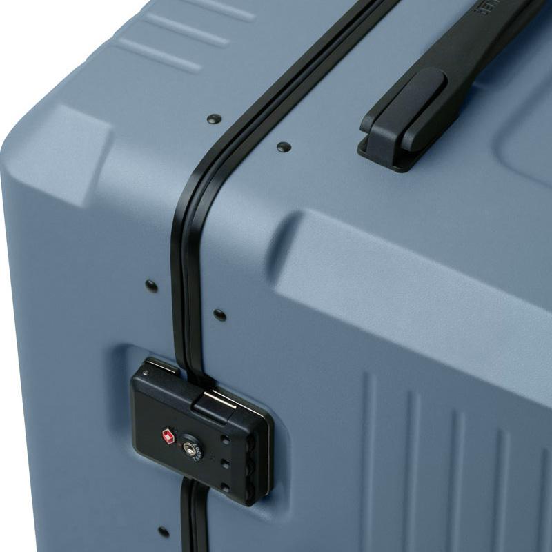 美品 CHALLENGER キャリートランク スーツケース チャレンジャー 小物 3泊～5泊 62L 細フレーム トランクタイプスーツケース Mサイズ