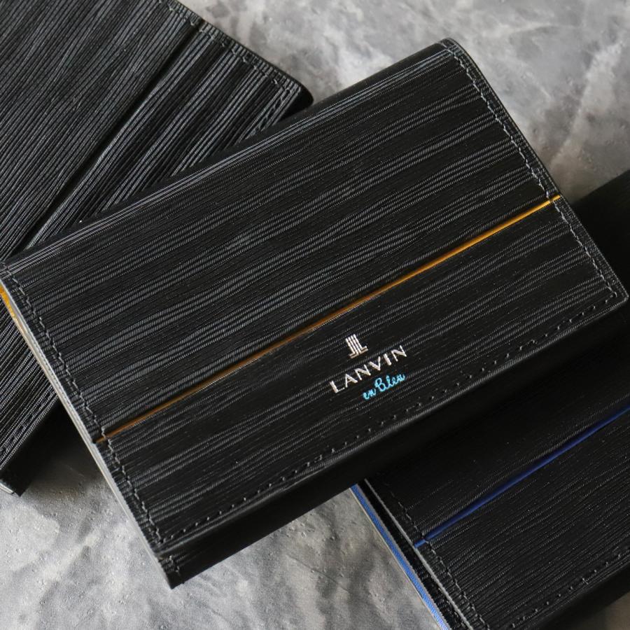 LANVIN en Bleu ランバンオンブルー ロージュ カードケース 名刺入れ