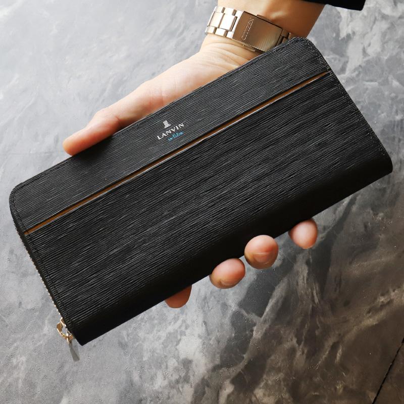 LANVIN en Bleu ランバンオンブルー ロージュ ラウンドファスナー長