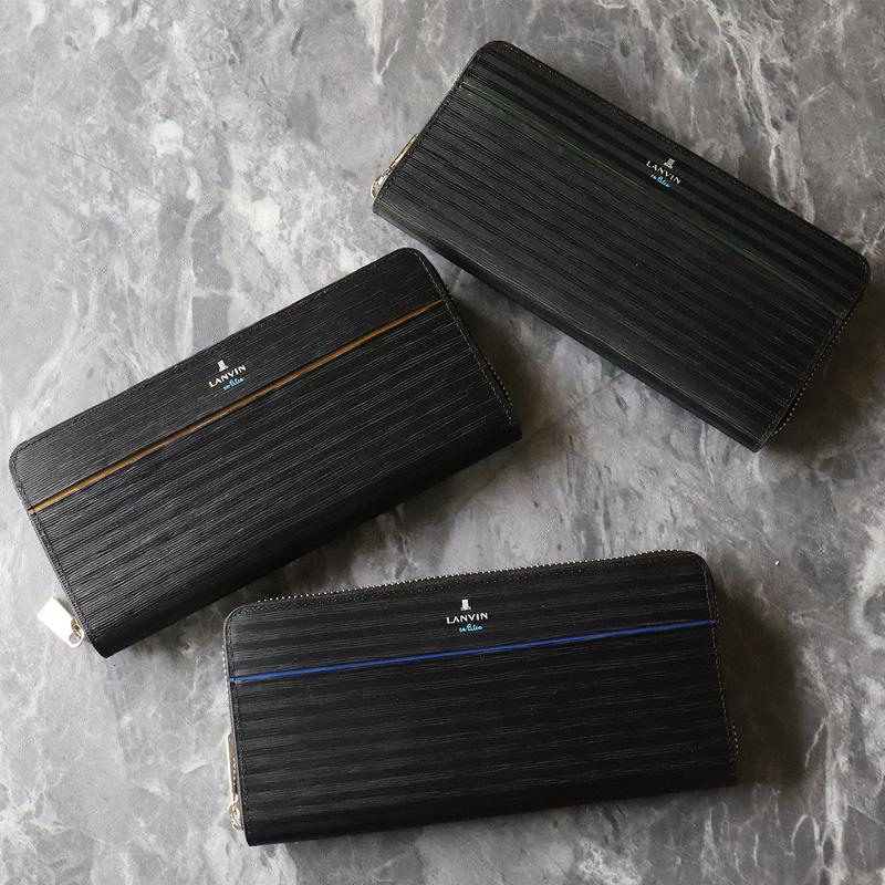LANVIN en Bleu ランバンオンブルー ロージュ ラウンドファスナー長