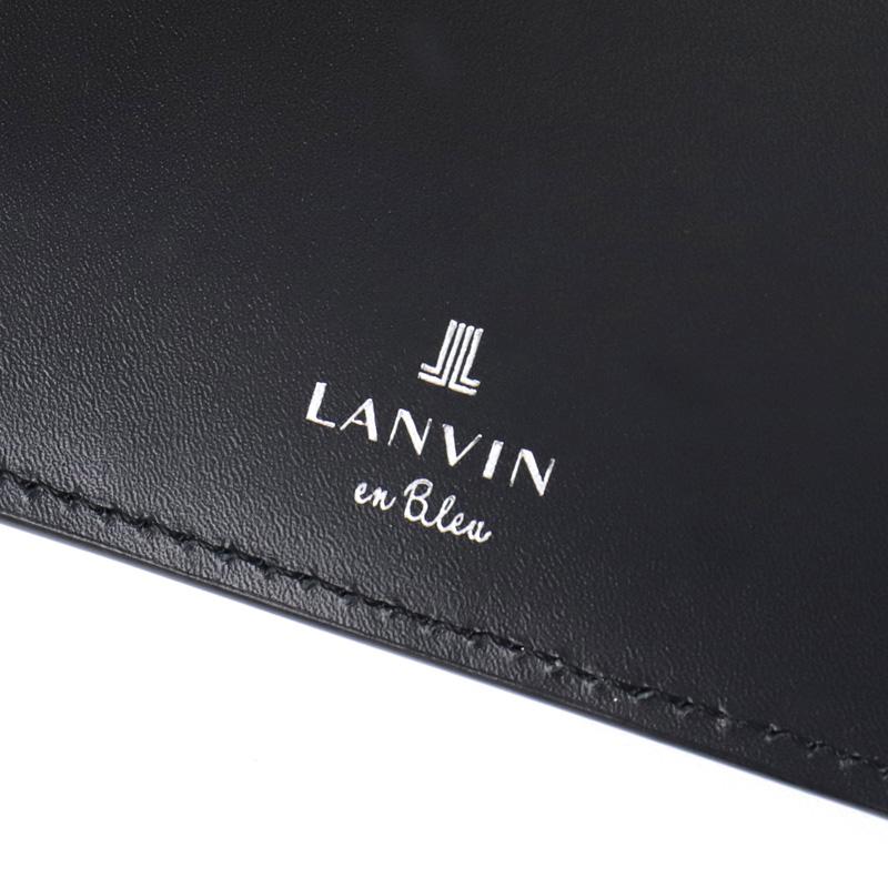 LANVIN en Bleu ランバンオンブルー 二つ折り財布 レノア小物 小銭入れ