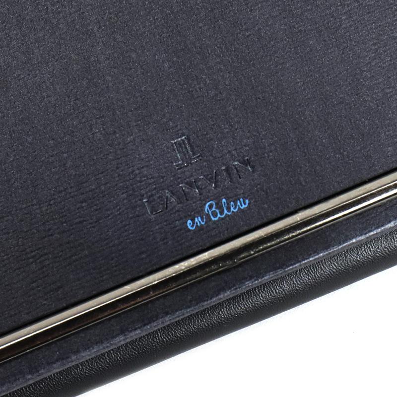 LANVIN en Bleu ランバンオンブルー 長財布 レノア小物 小銭入れあり