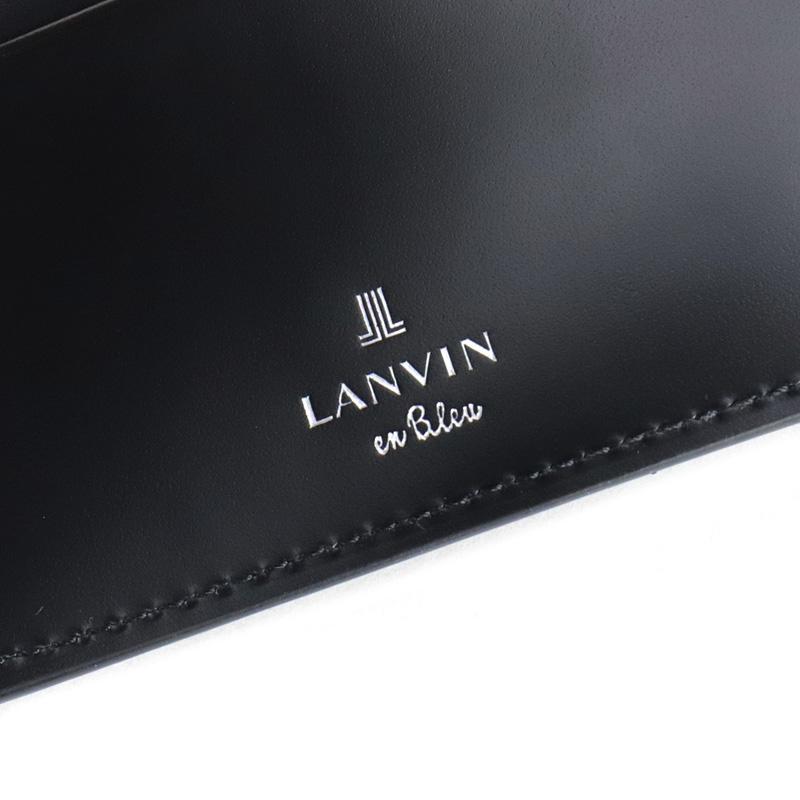 LANVIN en Bleu ランバンオンブルー 二つ折り財布 バトラー小物 札入れ