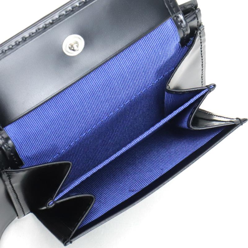 LANVIN en Bleu ランバンオンブルー 二つ折り財布 バトラー小物 札入れ