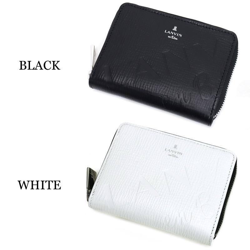 ランバンオンブルー（LANVIN en Bleu） 二つ折り長財布 ブラック LANVIN en Bleu 最大55%☆10/26迄 ランバン オン ブルー 財布