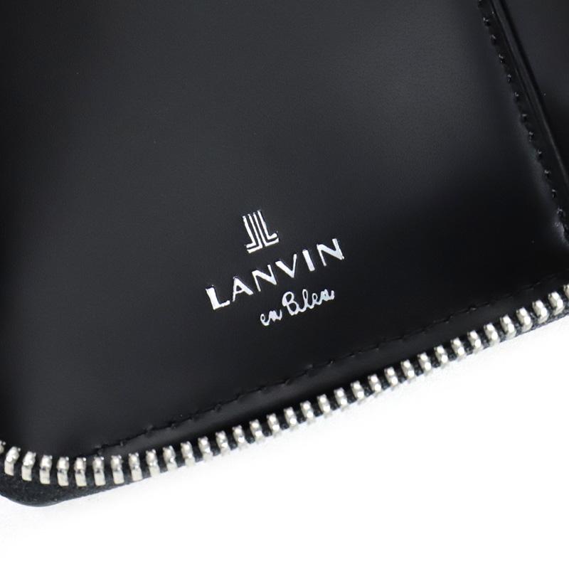 LANVIN en Bleu ランバンオンブルー 二つ折り財布 バトラー小物 ミドル