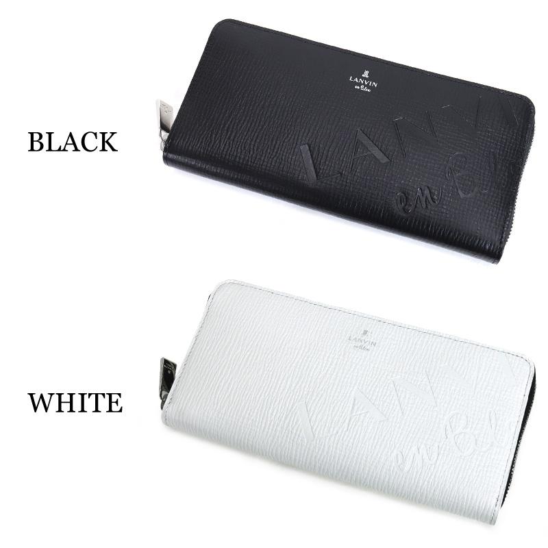 LANVIN en Bleu ランバンオンブルー ラウンドファスナー長財布