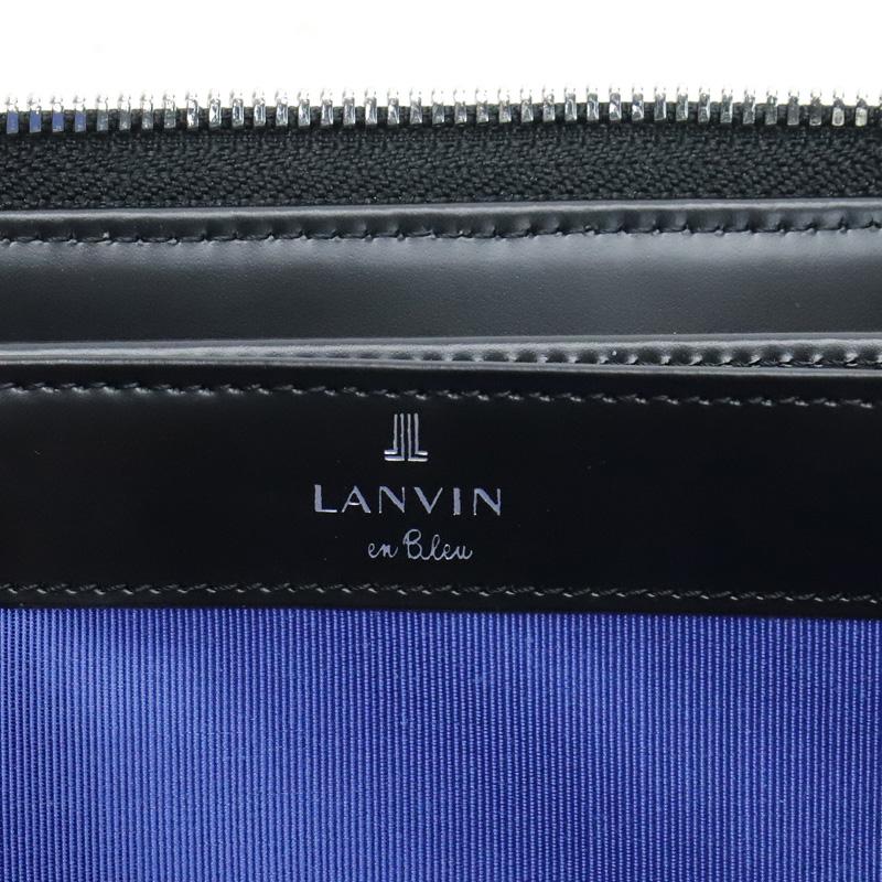 LANVIN en Bleu ランバンオンブルー ラウンドファスナー長財布