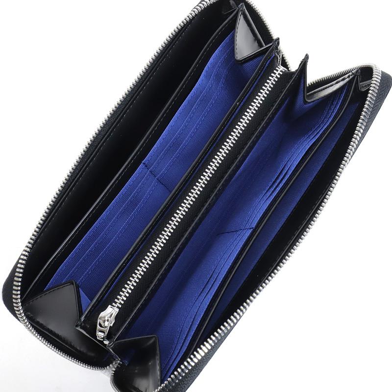 LANVIN en Bleu ランバンオンブルー ラウンドファスナー長財布