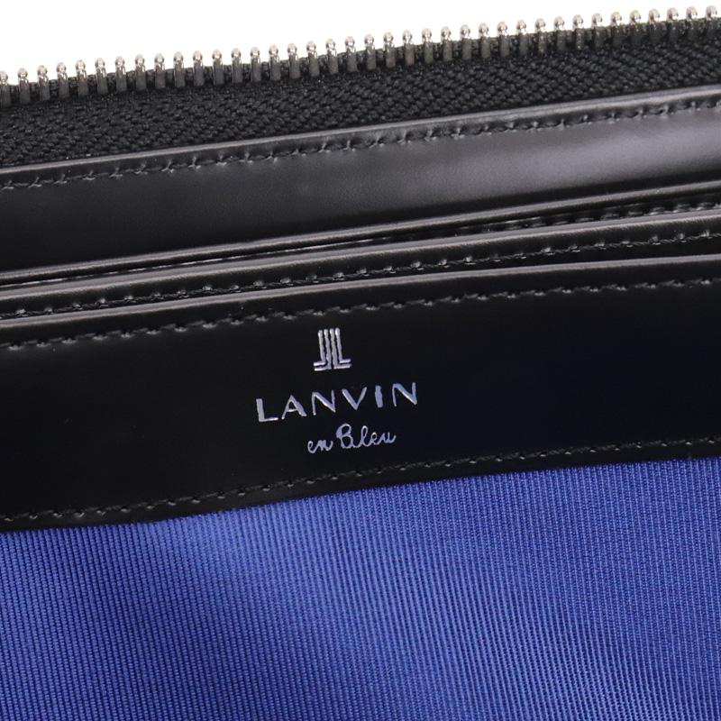 LANVIN en Bleu 限定品 ランバンオンブルー ラウンドファスナー LANVIN en Bleu 限定品 ランバンオンブルー ラウンドファスナー