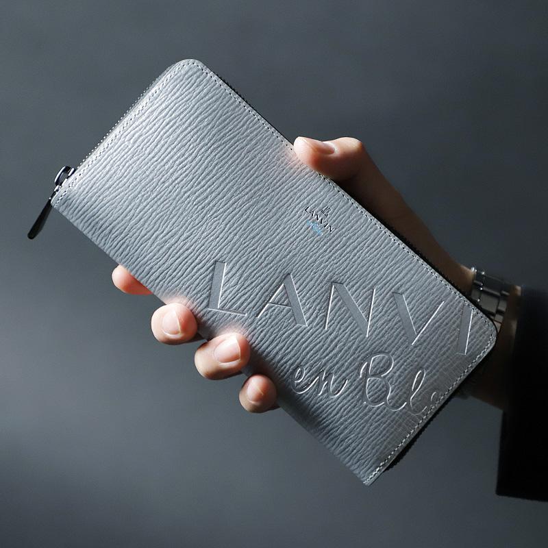 LANVIN en Bleu 限定品 ランバンオンブルー ラウンドファスナー LANVIN en Bleu 限定品 ランバンオンブルー ラウンドファスナー
