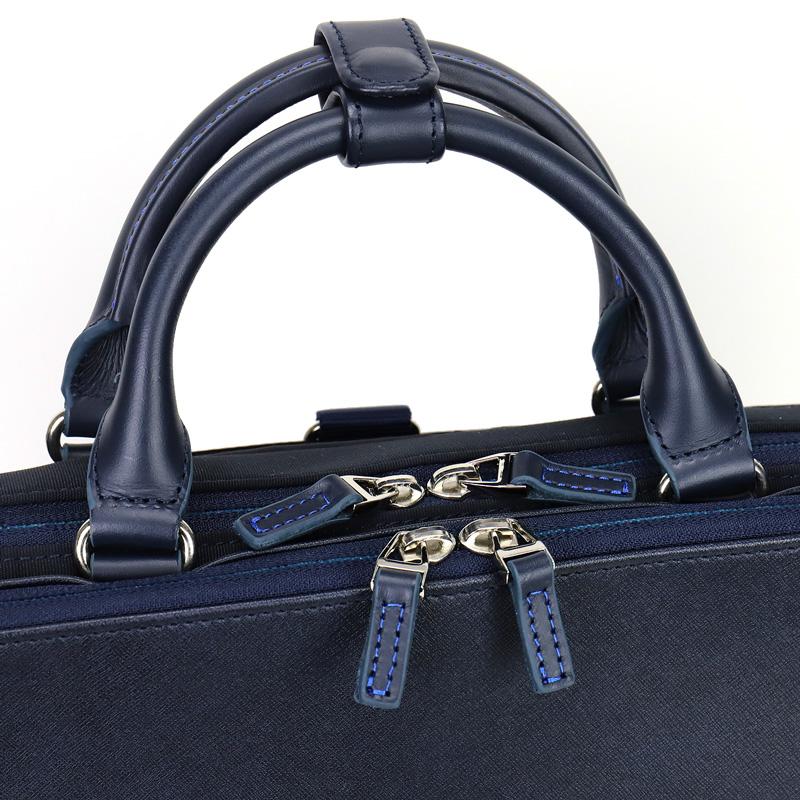 LANVIN en Bleu ランバンオンブルー HOMES ホームズ ビジネスバッグ リュック ショルダーバッグ 3WAY ブリーフケース 2ルーム B4 A4 PC収納 撥水 523512 メンズの画像