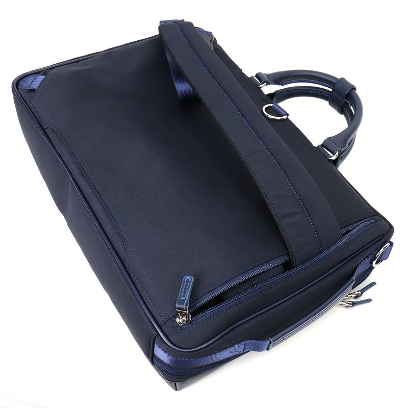 LANVIN en Bleu ランバンオンブルー HOMES ホームズ ビジネスバッグ リュック ショルダーバッグ 3WAY ブリーフケース 2ルーム B4 A4 PC収納 撥水 523512 メンズの画像