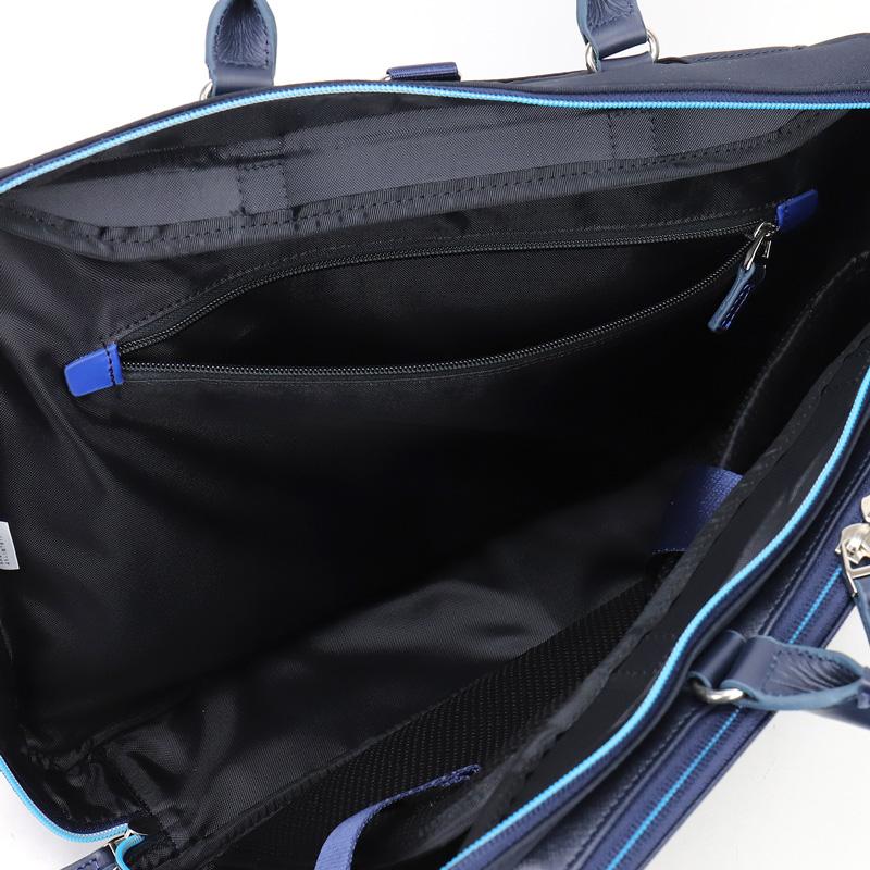 LANVIN en Bleu ランバンオンブルー HOMES ホームズ ビジネスバッグ リュック ショルダーバッグ 3WAY ブリーフケース 2ルーム B4 A4 PC収納 撥水 523512 メンズの画像