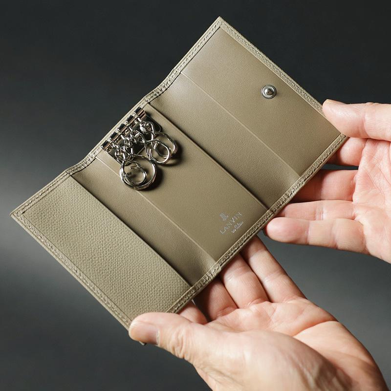 ランバンオンブルー キーケース 鍵 鍵入れ 4連 カジュアル くすみ