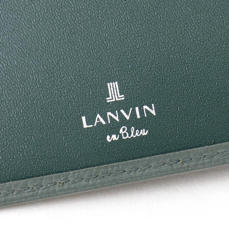 LANVIN en Bleu ランバンオンブルー 二つ折り財布 デクスター小物 小銭