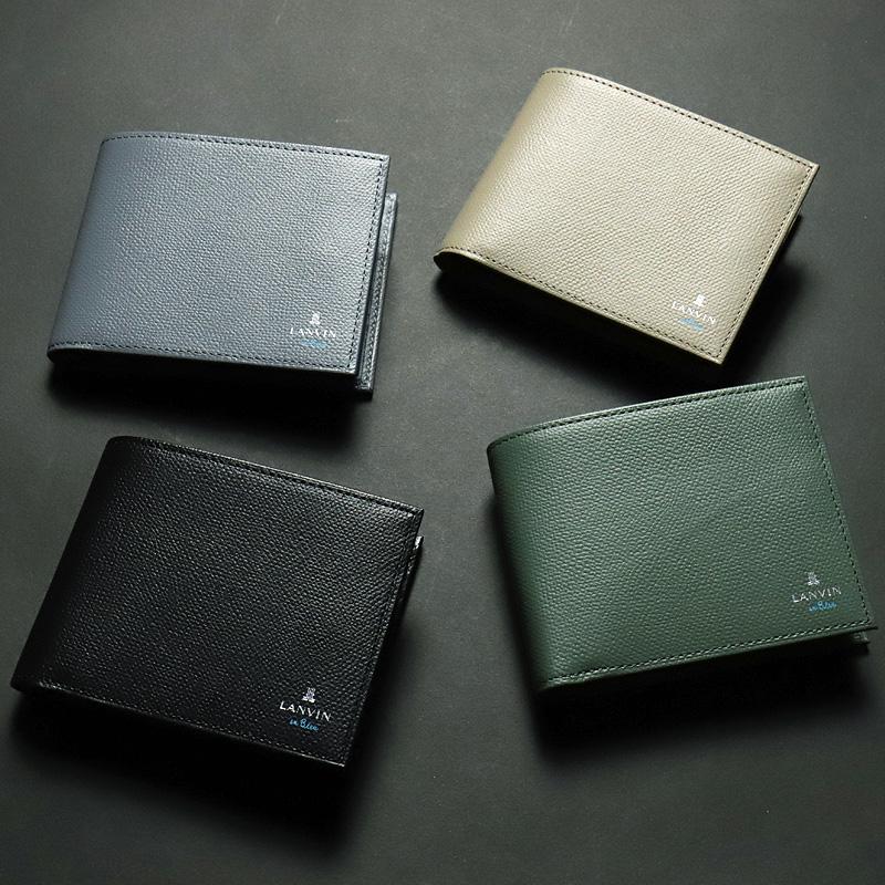 LANVIN en Bleu ランバンオンブルー 二つ折り財布 デクスター小物 小銭