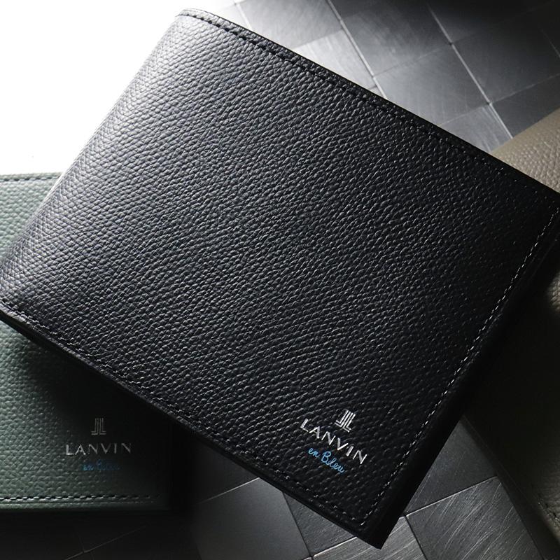 LANVIN en Bleu ランバンオンブルー 二つ折り財布 デクスター小物 小銭