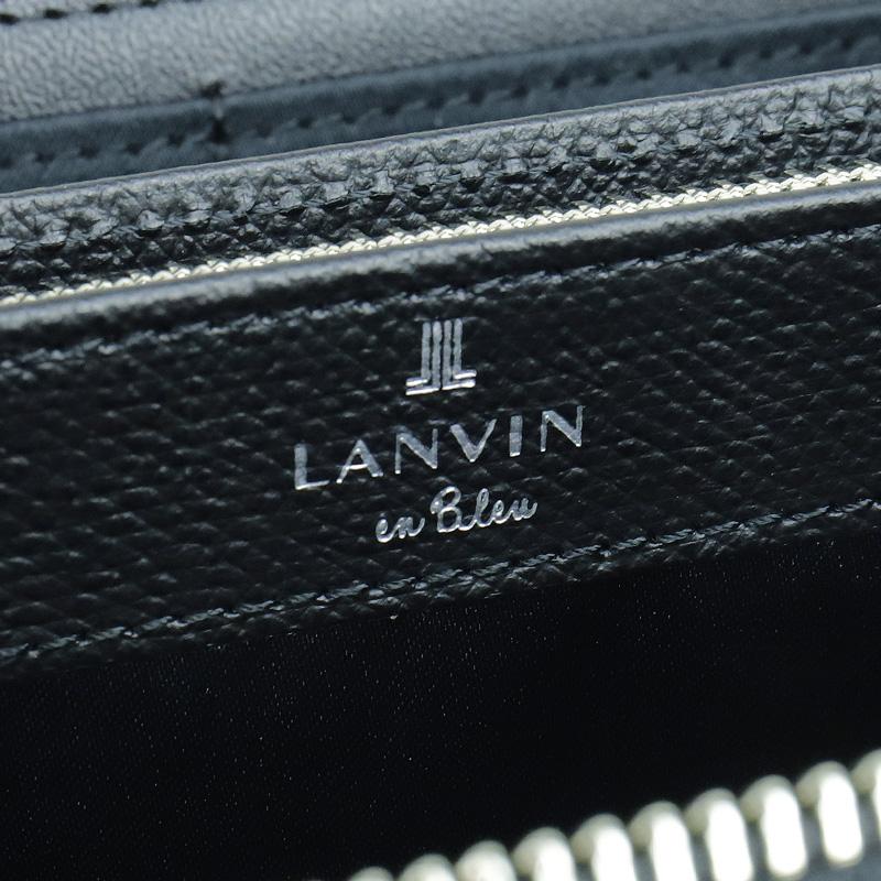 LANVIN en Bleu ランバンオンブルー ラウンドファスナー長財布