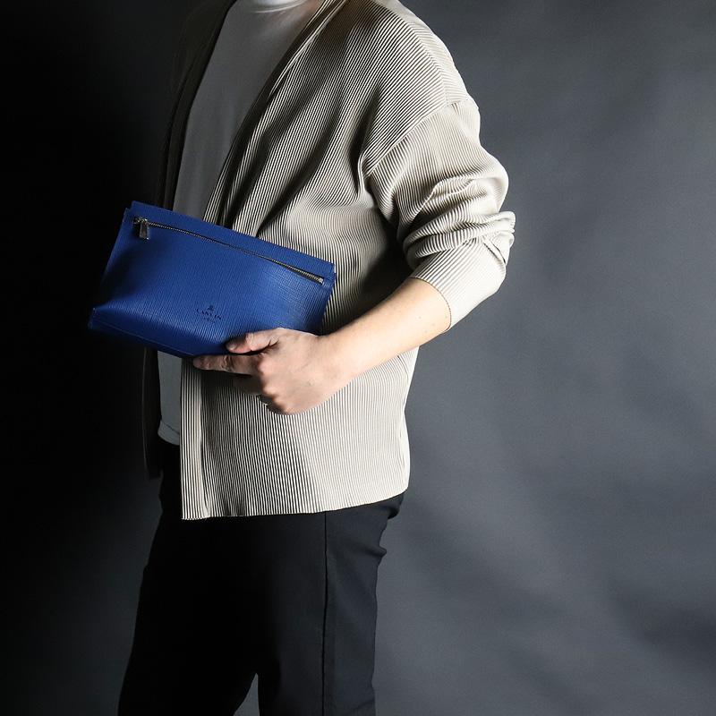 LANVIN en Bleu ランバンオンブルー ZEBDA ゼブダ クラッチ LANVIN en Bleu ランバンオンブルー ZEBDA ゼブダ クラッチ