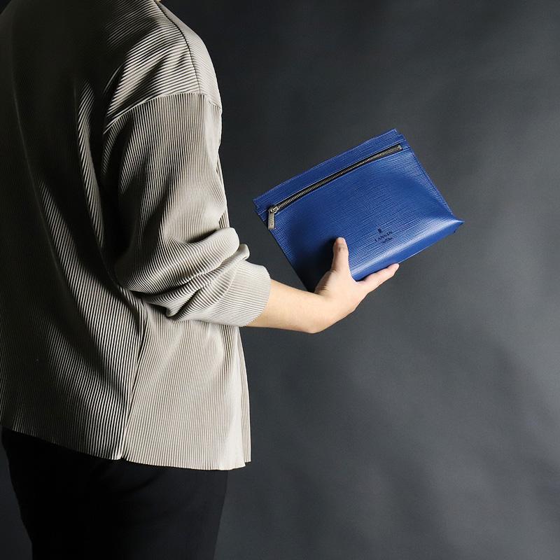 LANVIN en Bleu ランバンオンブルー ZEBDA ゼブダ クラッチ LANVIN en Bleu ランバンオンブルー ZEBDA ゼブダ クラッチ