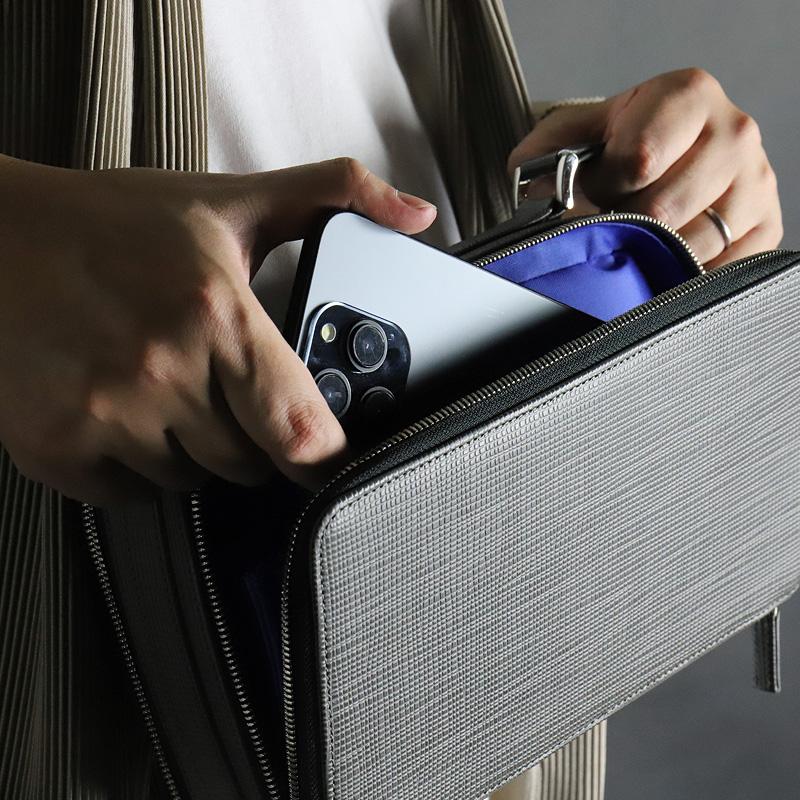 LANVIN en Bleu ランバンオンブルー ZEBDA ゼブダ クラッチバッグ