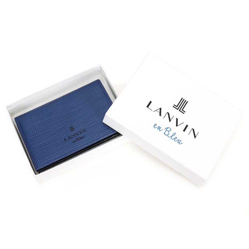 LANVIN en Bleu ランバンオンブルー ゼブダ カードケース 名刺