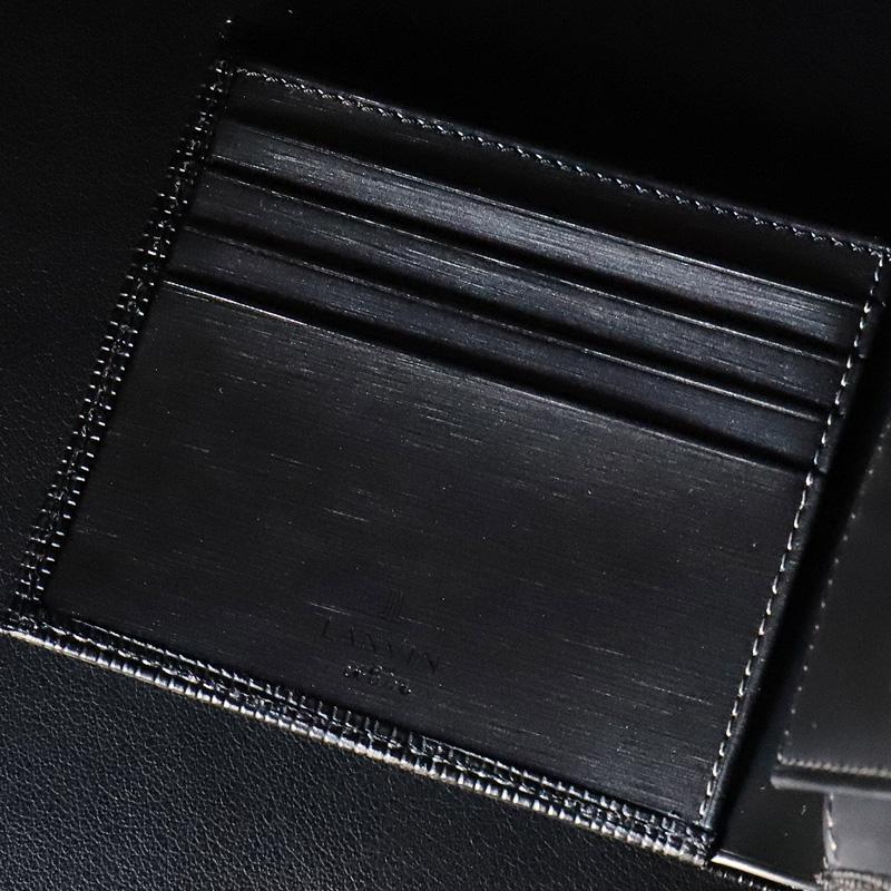 ランバンプレート　資料 LANVIN en Bleu ランバンオンブルー ゼブダ 二つ折り財布 小銭