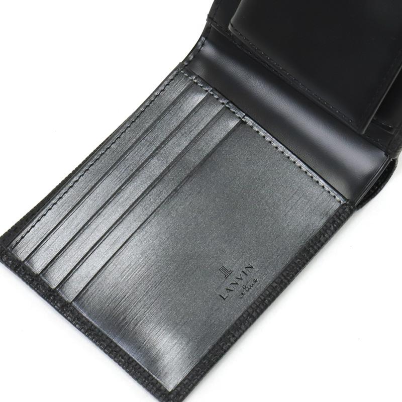 ランバンプレート　資料 LANVIN en Bleu ランバンオンブルー ゼブダ 二つ折り財布 小銭