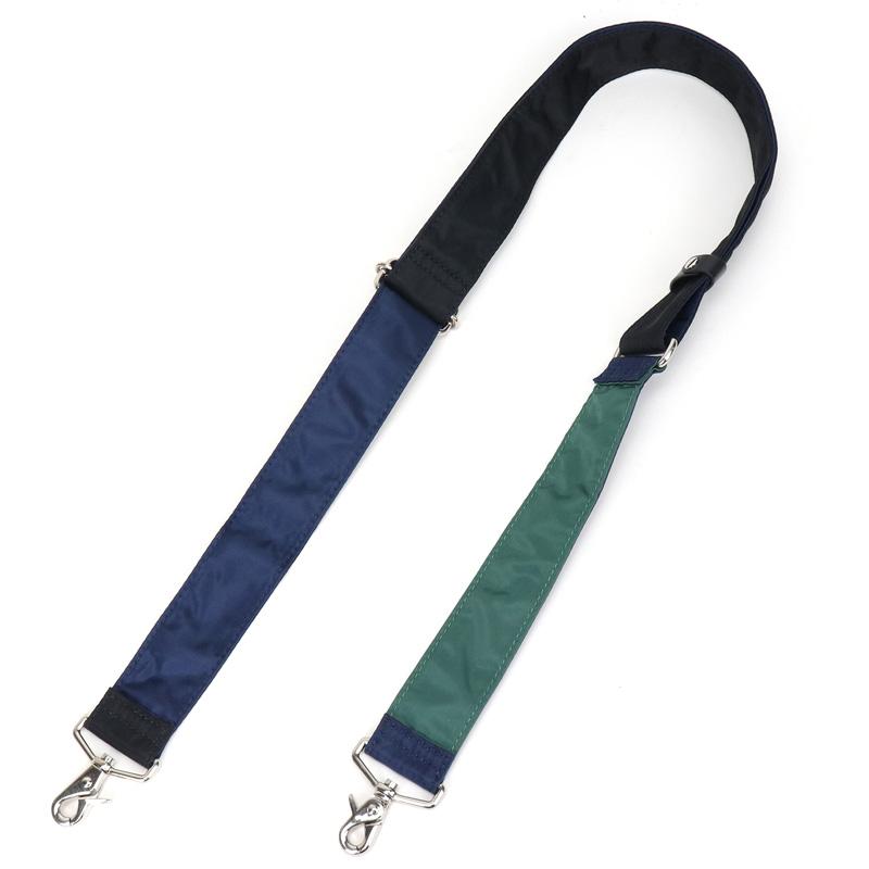 LANVIN en Bleu ランバンオンブルー SAINT2 サント2 ショルダーバッグ 斜め掛け トートバッグ ヘルメットバッグ B4 ナイロン 一部牛革 545103 メンズ レディースの画像