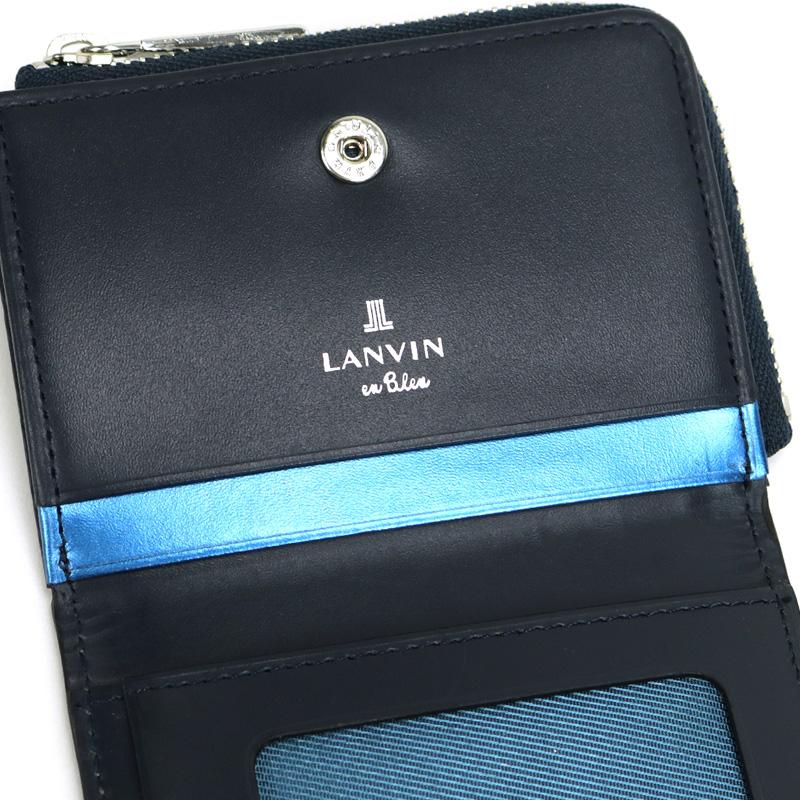 LANVIN en Bleu ランバンオンブルー パーシャル コインケース 小銭入れ
