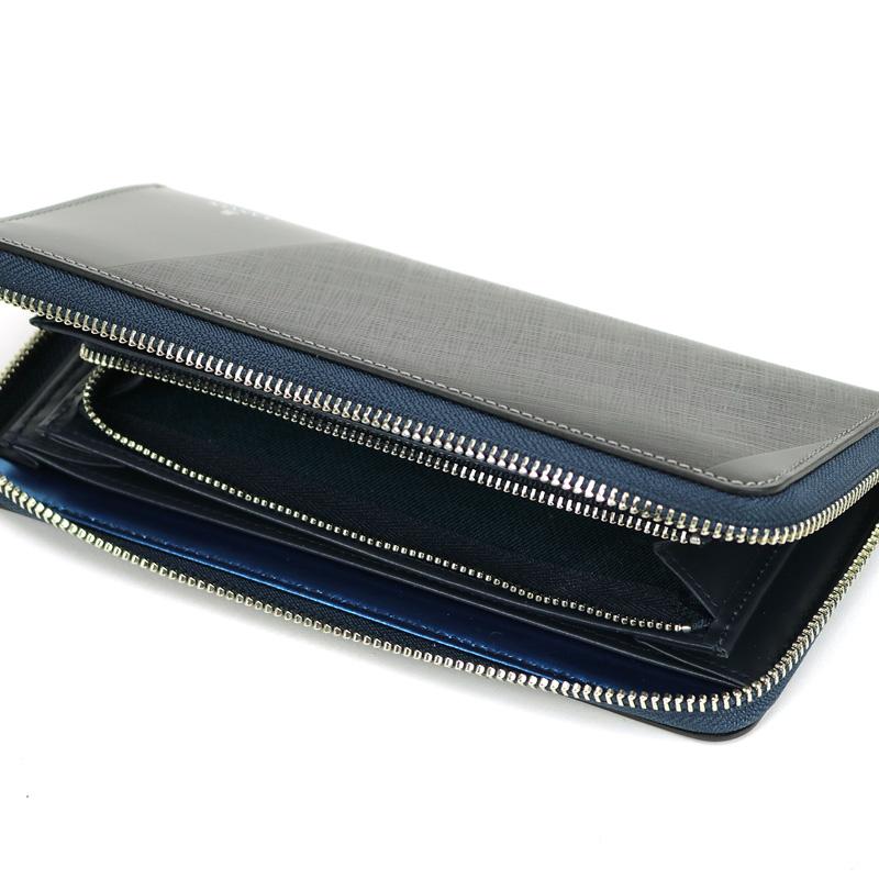 LANVIN en Bleu ランバンオンブルー パーシャル ラウンドファスナー長