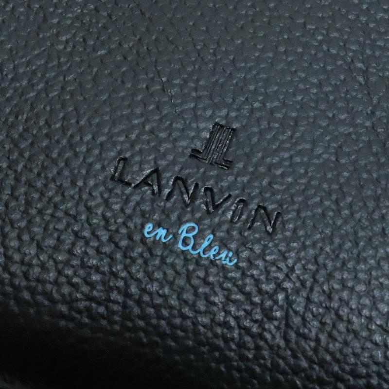 LANVIN en Bleu ランバンオンブルー Felix フェリックス ボディバッグ ワンショルダーバッグ 斜め掛けバッグ ナイロン 牛革 軽量 564921 メンズ レディース｜watermode｜14