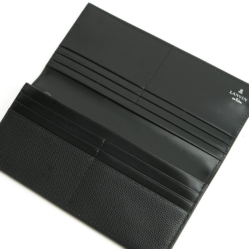 LANVIN en Bleu ランバンオンブルー ハイデ 長財布 小銭入れあり