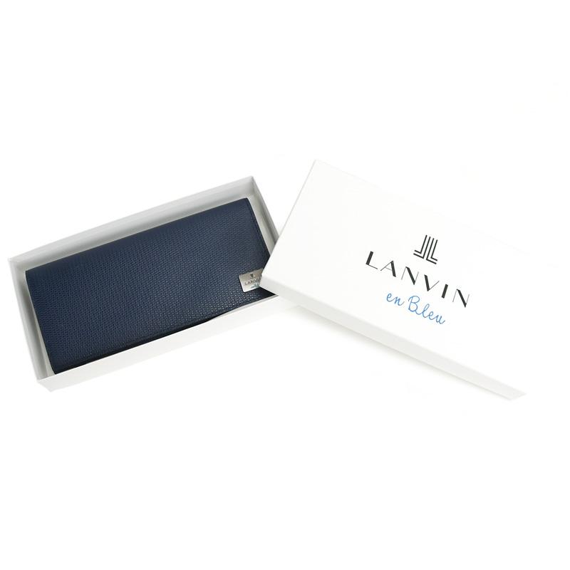 LANVIN en Bleu ランバンオンブルー ハイデ 長財布 小銭入れあり