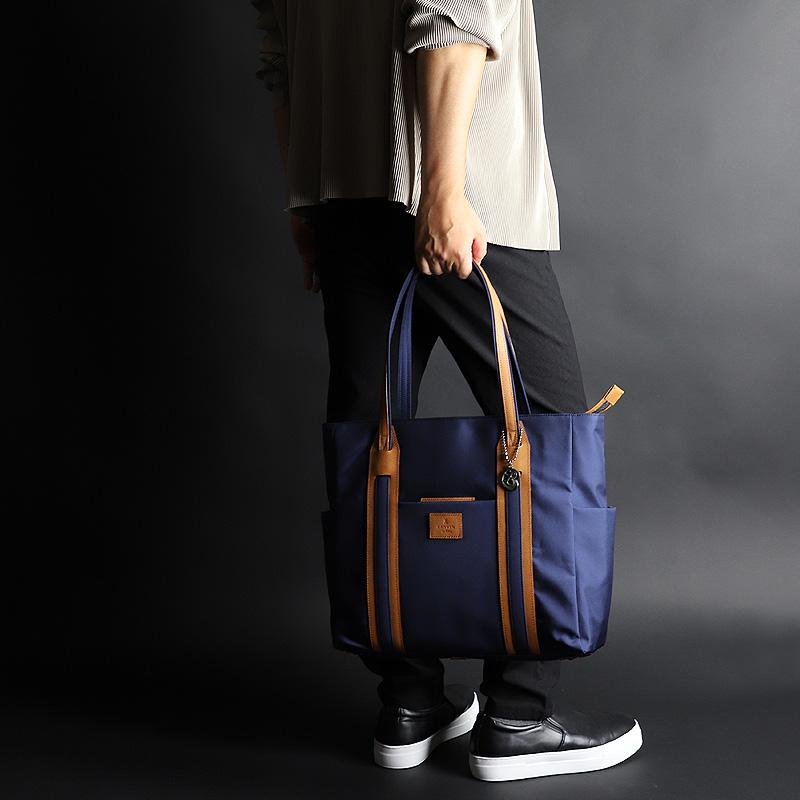 ランバンオンブルー ビジネスバッグ トートバッグ ランバンオンブルー トートバッグ B4 撥水 軽量 メンズ 日本製 588711