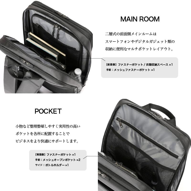 BERMAS バーマス Dulite Flex リュック ビジネスリュック ビジネス