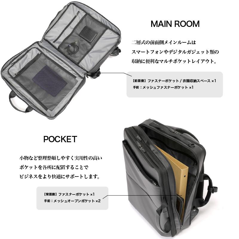 BERMAS バーマス Dulite Flex 3WAY ビジネスリュック ビジネスバッグ