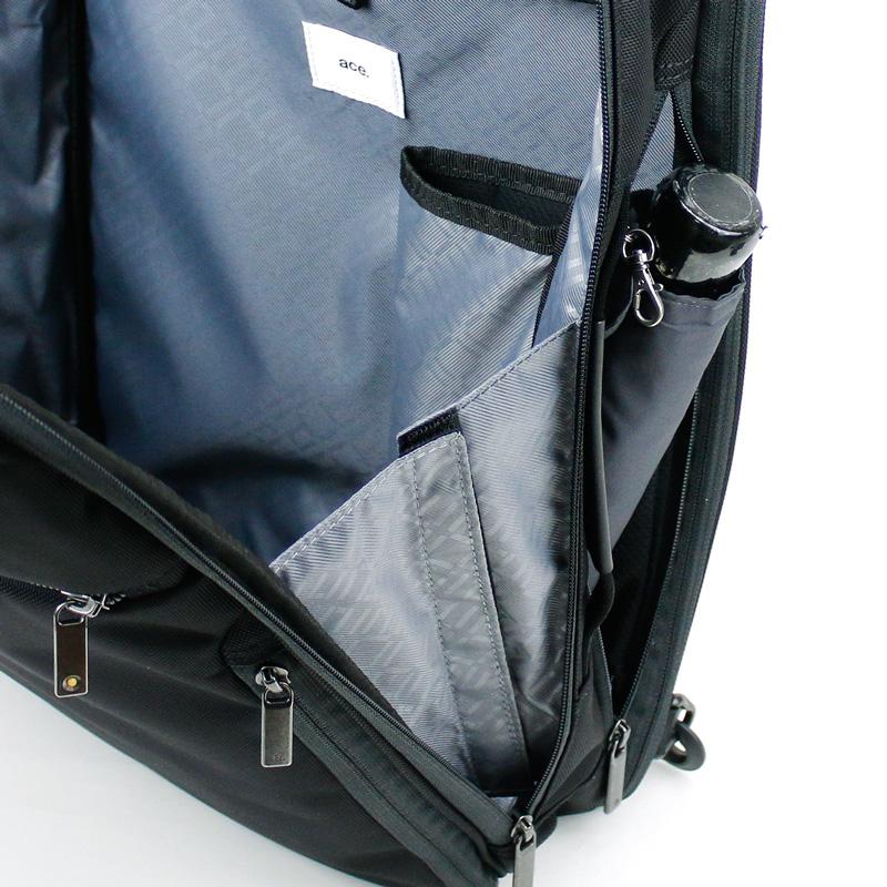 【美品】ace.GENE ガジェタブルCB ビジネスリュック 黒 2way 美品】ace.GENE ガジェタブルCB ビジネスリュック 黒 2way 最大