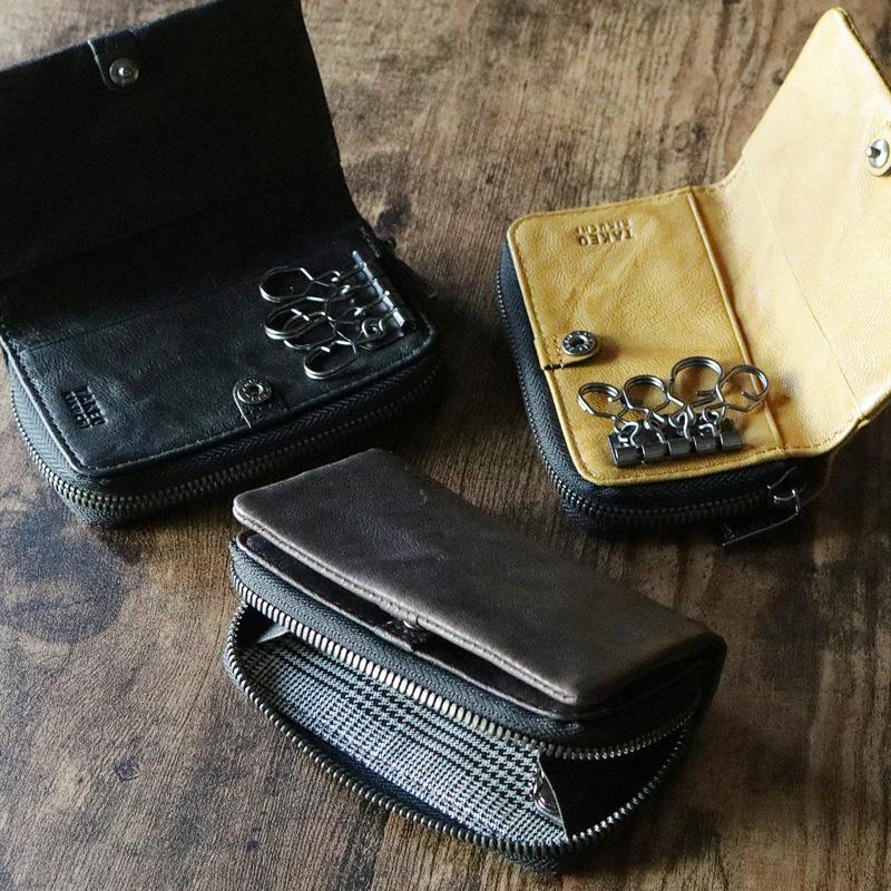 TAKEO KIKUCHI（タケオキクチ） OYSTER オイスター キーケース 4連