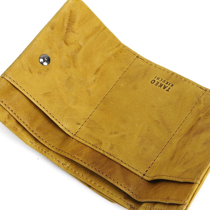 TAKEO KIKUCHI（タケオキクチ） OYSTE オイスター 三つ折り財布 小銭