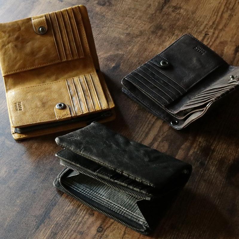 TAKEO KIKUCHI（タケオキクチ） OYSTE オイスター ミドルウォレット 二