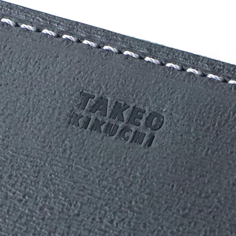 TAKEO KIKUCHI（タケオキクチ） ラウンドファスナー長財布 TAKEO