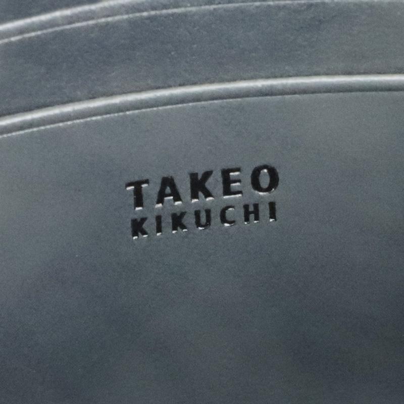 TAKEO KIKUCHI（タケオキクチ） ラウンドファスナー長財布 TAKEO
